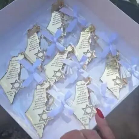 Custom Star Map - Spiegel-Silber Heißes Geschenk für Bar Mitzvah