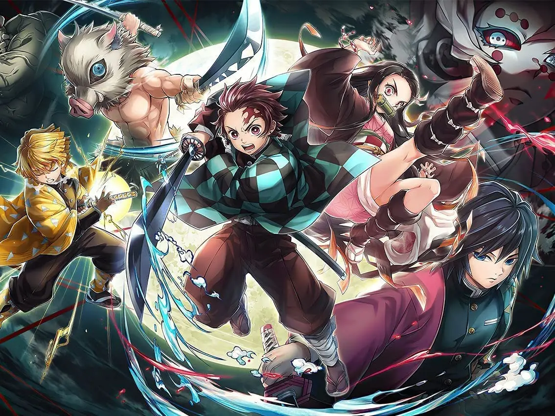 Diamantmalerei, Demon Slayer,  – Photo Mosaic Print Bewertung und Preis