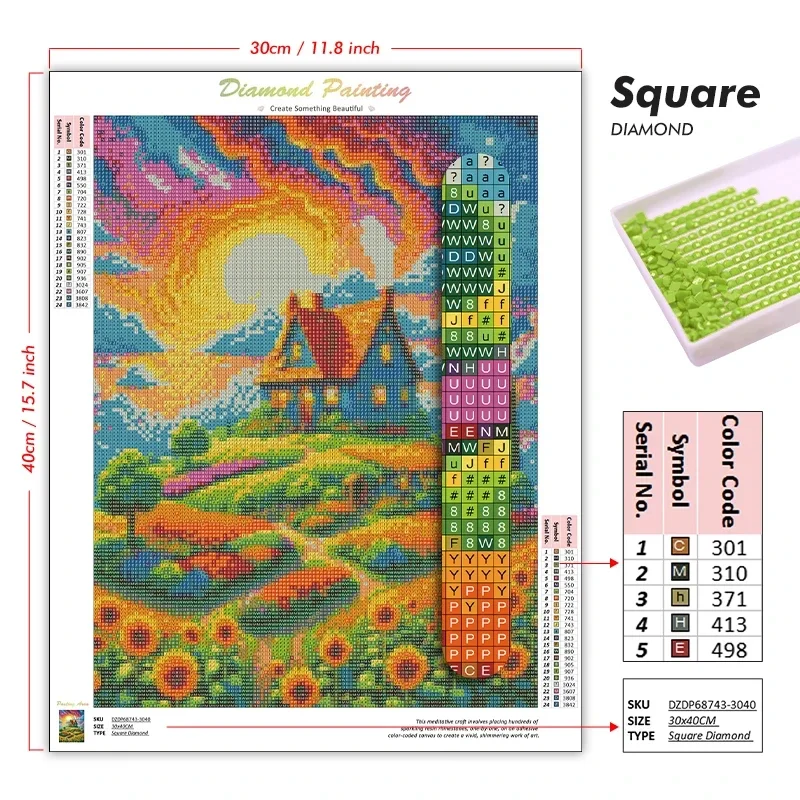 Diamond Painting Set Maomao Ji – Photo Mosaic Print Bewertung und Preis